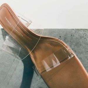 ZaraBasic collection heeled sandals